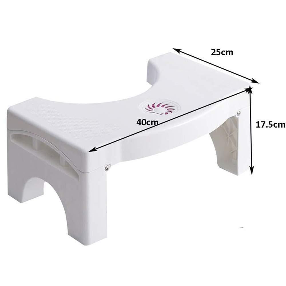 Plastic Foldable Anti-Constipation Potty Training Stool with Air Freshener Slot