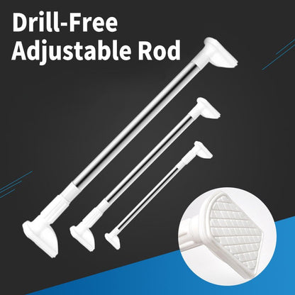 Drill-Free FlexiCurtain Rod